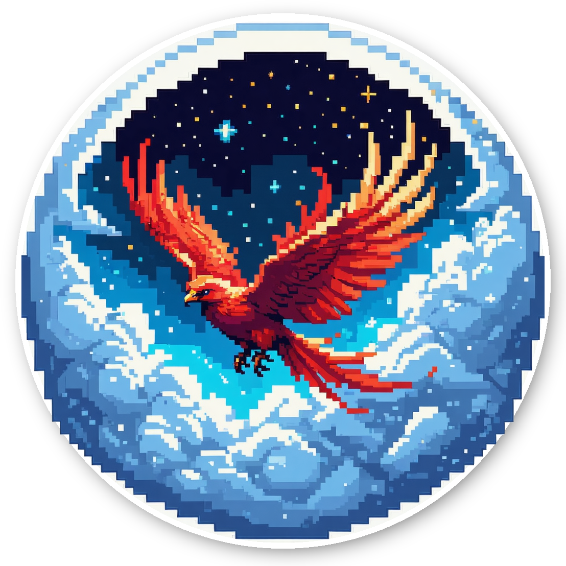 bird pixel art